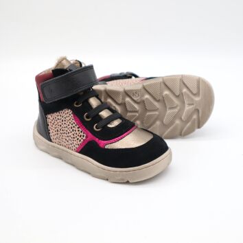 Develab BF Sneaker Lcs+Velcro Tex Black Combi 28