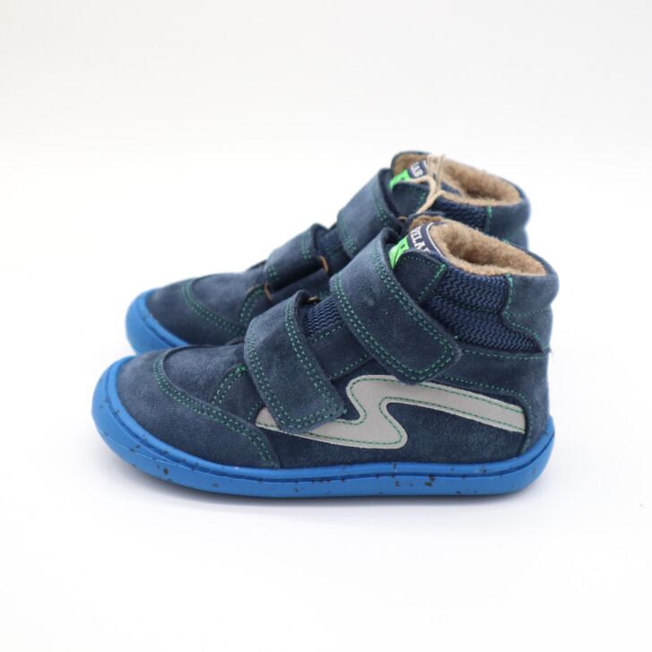 Develab BF Mid Cut Sneaker 2 Velcro Navy Suede 35
