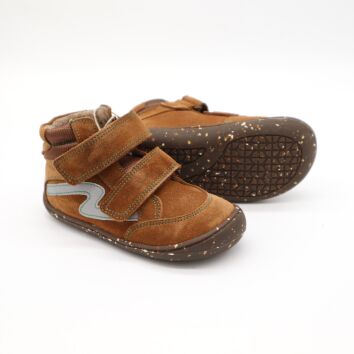 Develab BF Mid Cut Sneaker 2 Velcro Cognac 27