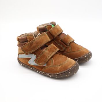 Develab BF Mid Cut Sneaker 2 Velcro Cognac 32