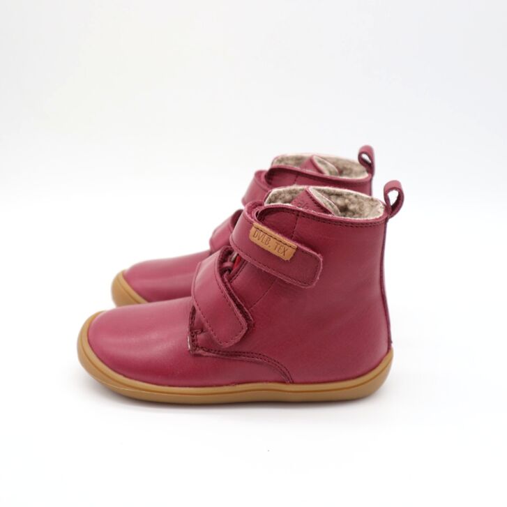 Develab BF Velcro Boot Tex Burgundy 27