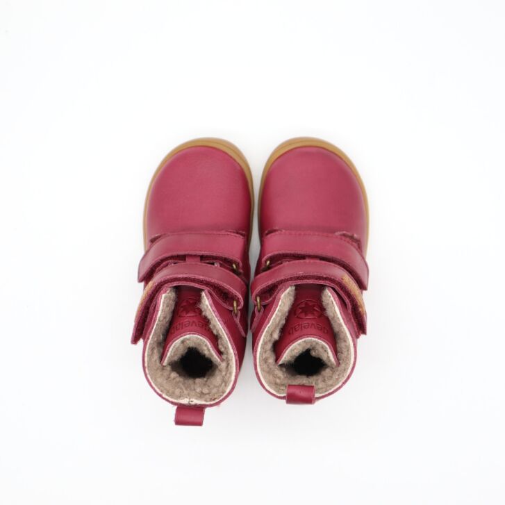 Develab BF Velcro Boot Tex Burgundy 27