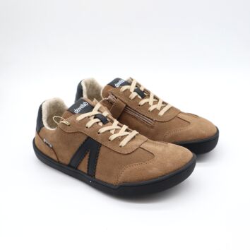 Develab BF Low Cut Sneaker Laces Taupe Suede 36