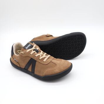 Develab BF Low Cut Sneaker Laces Taupe Suede 36