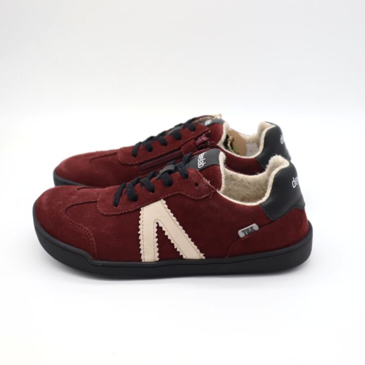 Develab BF Low Cut Sneaker Laces Burgundy 32