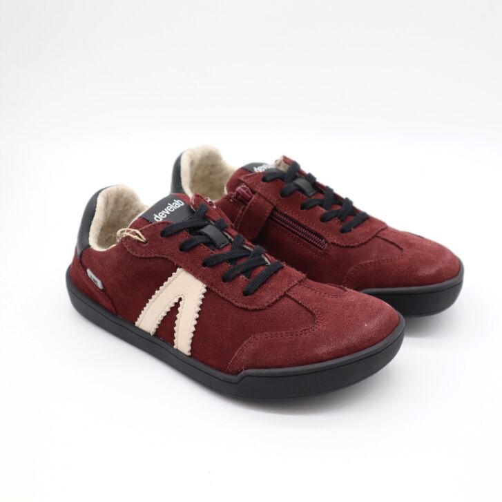 Develab BF Low Cut Sneaker Laces Burgundy 34