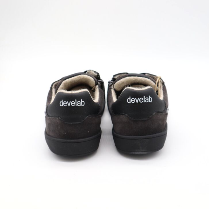 Develab BF Low Cut Sneaker Laces Grey Suede 39