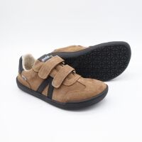 Develab BF Low Cut Sneaker 2Velcro Taupe Suede 31