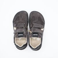 Develab BF B Sneaker 2Velcro Grey Suede 28