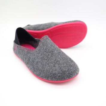 Gottstein Wool Slip-On Grey Raspberry 36