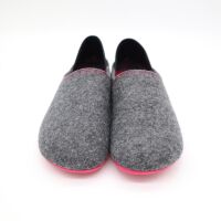 Gottstein Wool Slip-On Grey Raspberry 42