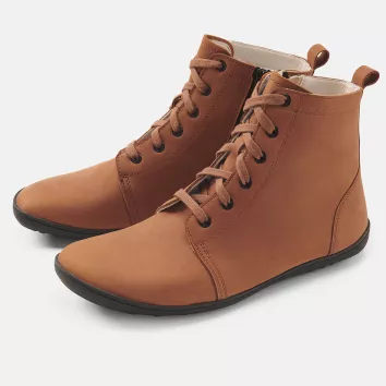 BÄR Barefoot Stiefelette JULIE 2.0 Cognac