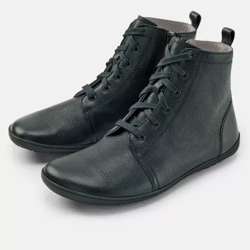 BÄR Barefoot Stiefelette JULIE 2.0 Schwarz