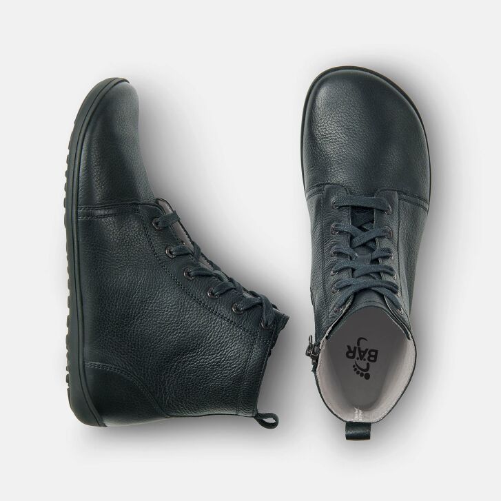 BÄR Barefoot Stiefelette JULIE 2.0 Schwarz 40.5