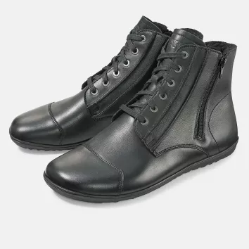 BÄR Barefoot Stiefel JASON Schwarz