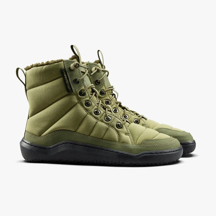 Vivobarefoot Gobi Hiber Womens Olive Green 39