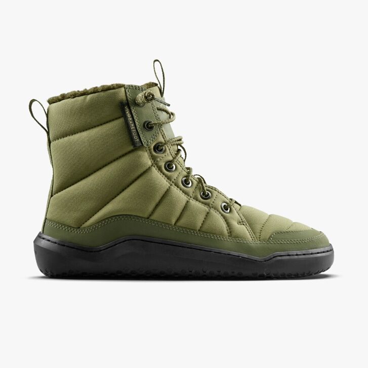 Vivobarefoot Gobi Hiber Womens Olive Green 39
