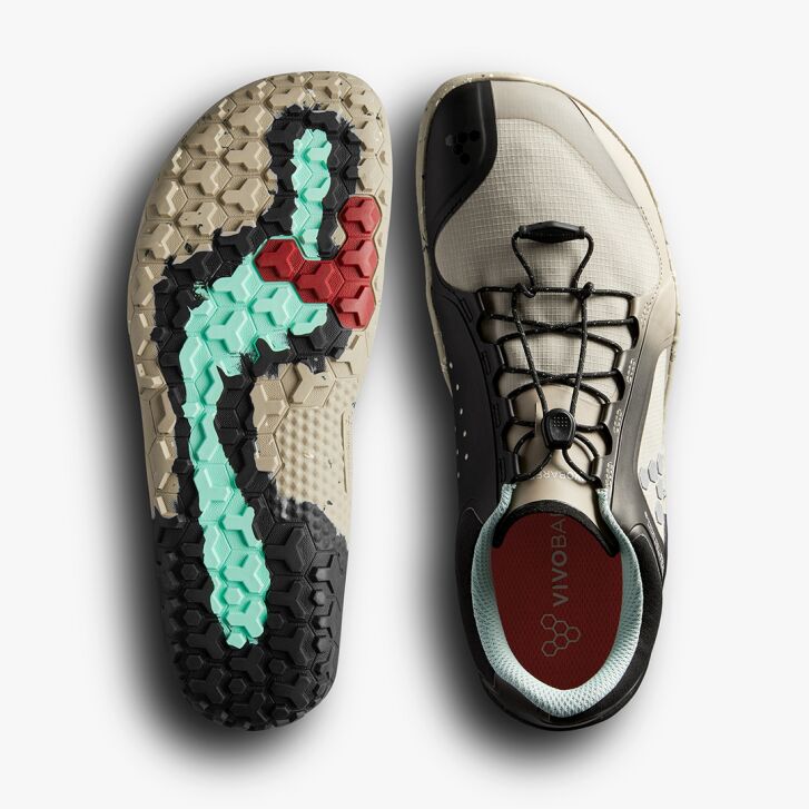 Vivobarefoot Primus Trail III AW FG Womens Pebble