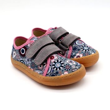Froddo Barfußschuhe Textil Grey / Pink 28