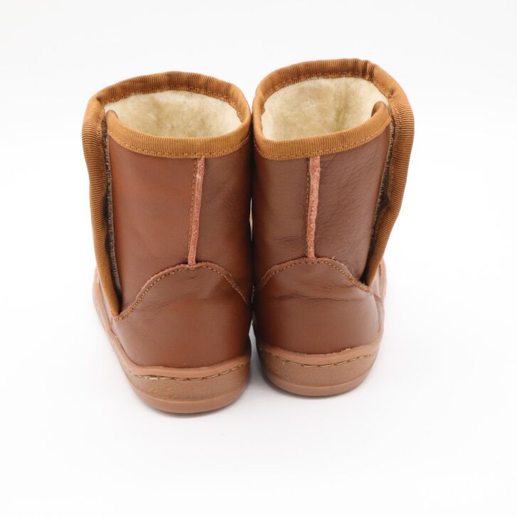 Pololo Barfußstiefel Polar Braun 31