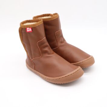 Pololo Barfußstiefel Polar Braun 33