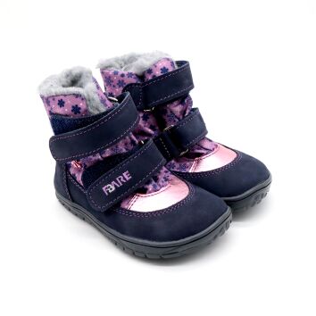 Fare Bare Winterstiefel Snowflakes Flieder (B) 24