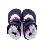 Fare Bare Winterstiefel Snowflakes Flieder (B) 25