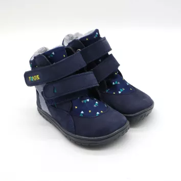 Fare Bare Winterstiefel Triangle Blau (B)