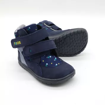Fare Bare Winterstiefel Triangle Blau (B)