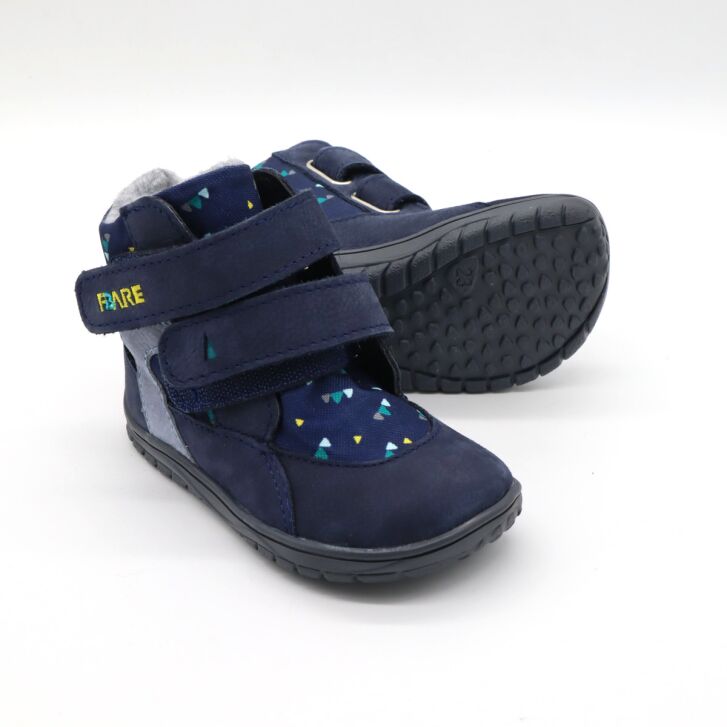 Fare Bare Winterstiefel Triangle Blau (B) 27