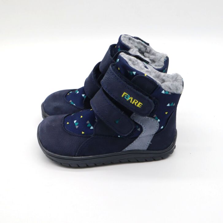 Fare Bare Winterstiefel Triangle Blau (B) 27