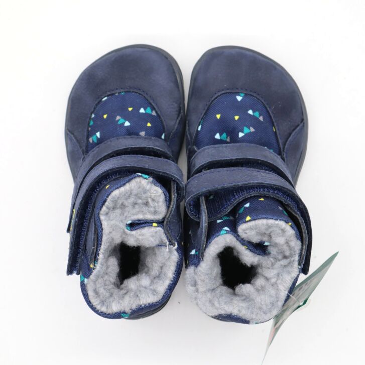 Fare Bare+ Winterstiefel Triangle Blau (B) 29