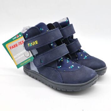 Fare Bare+ Winterstiefel Triangle Blau (B) 29