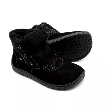 Fare Bare++ Winterstiefel Laces Schwarz (B)