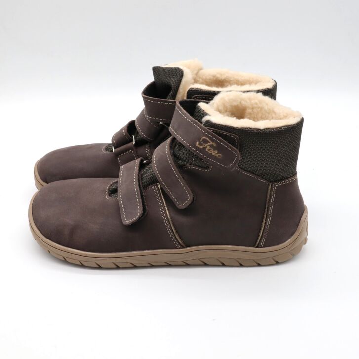Fare Bare Damen Winterstiefel Braun (B) 40