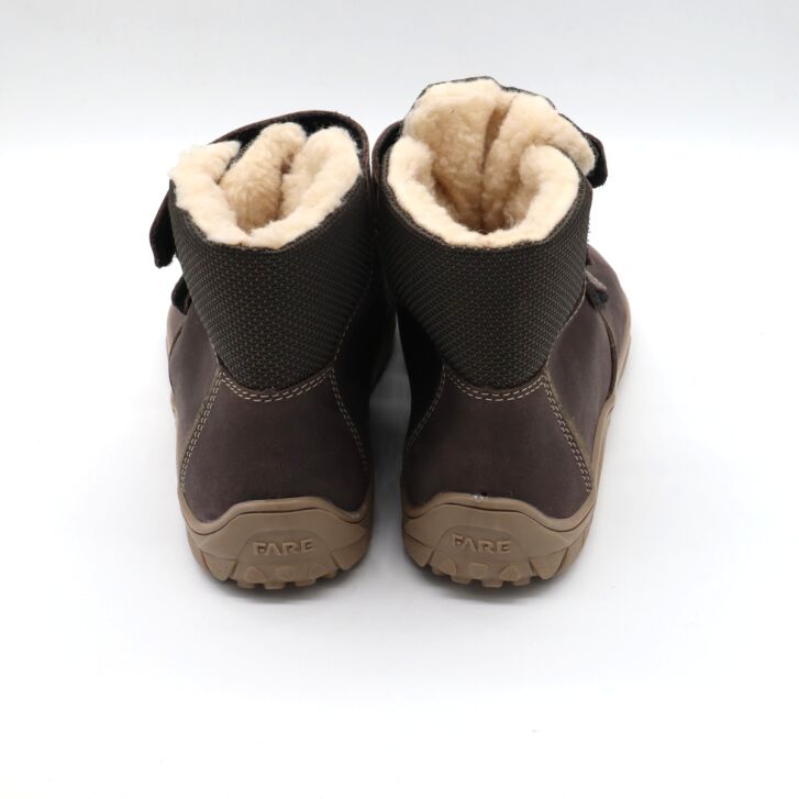 Fare Bare Damen Winterstiefel Braun (B) 40