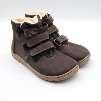 Fare Bare Damen Winterstiefel Braun (B) 40