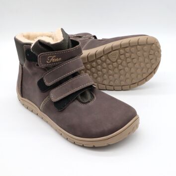 Fare Bare Damen Winterstiefel Braun (B) 41