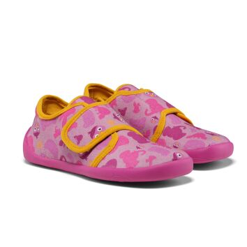 Affenzahn Hausschuh Baumwolle Movy Vogel 21