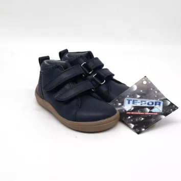 BEDA Klettschuhe NAVY mit TEX (V)