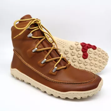 Vivobarefoot Tracker Leather AT MOC Mens Tan