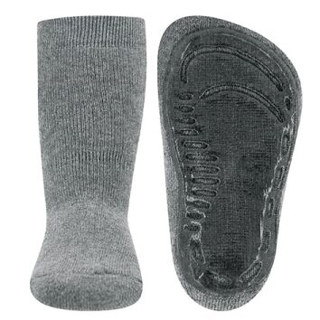 EWERS Stoppersocken SoftStep Uni Grau 23-24