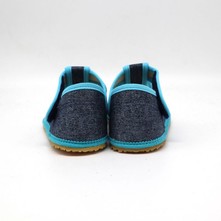 BEDA PLAYFUL Hausschuhe Turquoise Denim 32