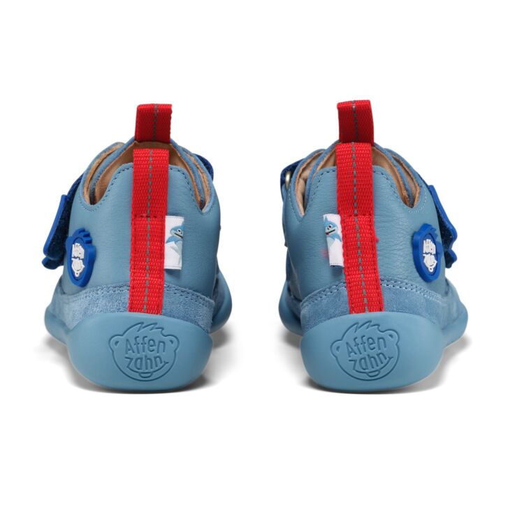 Affenzahn Barfußschuh Leder Buddy Hai 28