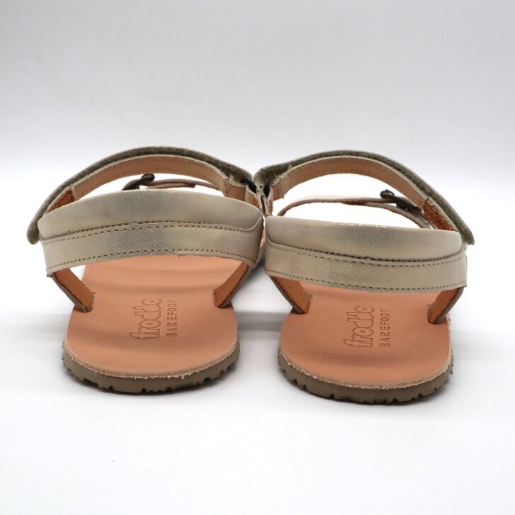 Froddo Barefoot Sandale FLEXY BUCKLE Gold Shine