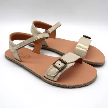 Froddo Barefoot Sandale FLEXY BUCKLE Gold Shine