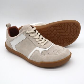 Develab BF Damen Sneaker Laces Beige Suede 38
