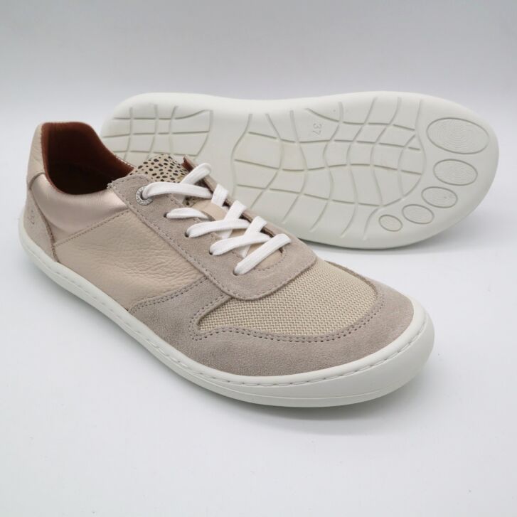 Develab BF Damen Sneaker Laces Beige Combi 39