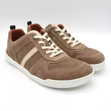 Develab BF Herren Sneaker Laces Taupe Suede