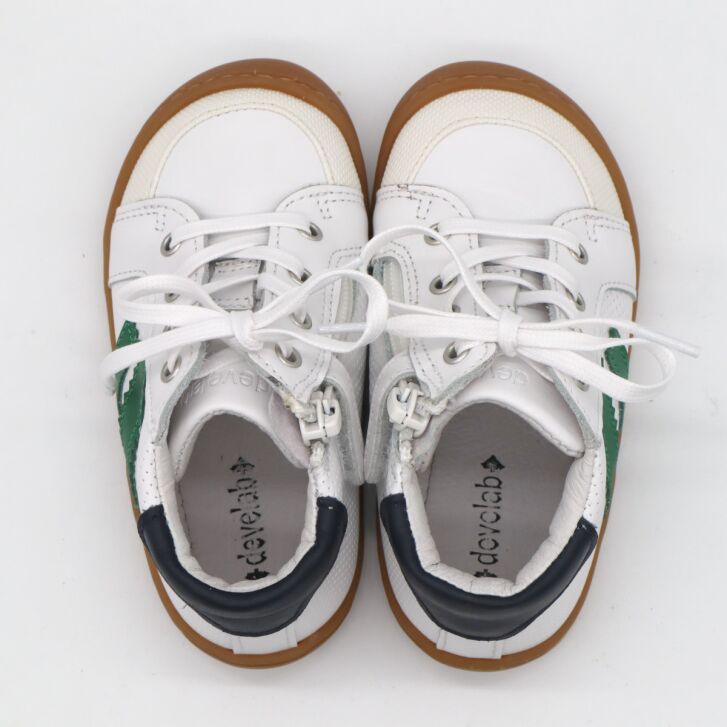 Develab BF Firststep Soft Sneaker Laces White Combi 24